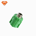Green color PPR Pipe Male Thread Socket